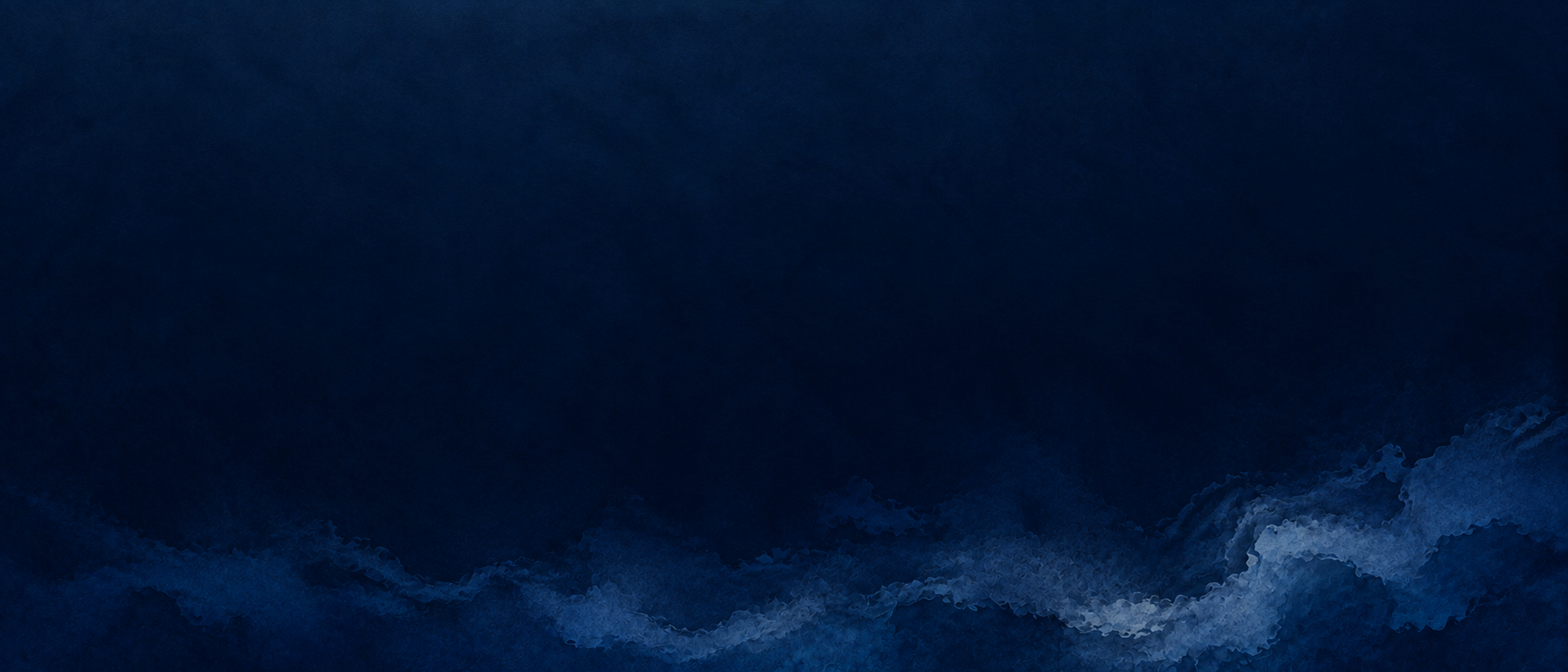 Deep indigo washes flowing like ink through water. Low-detail section background or divider.