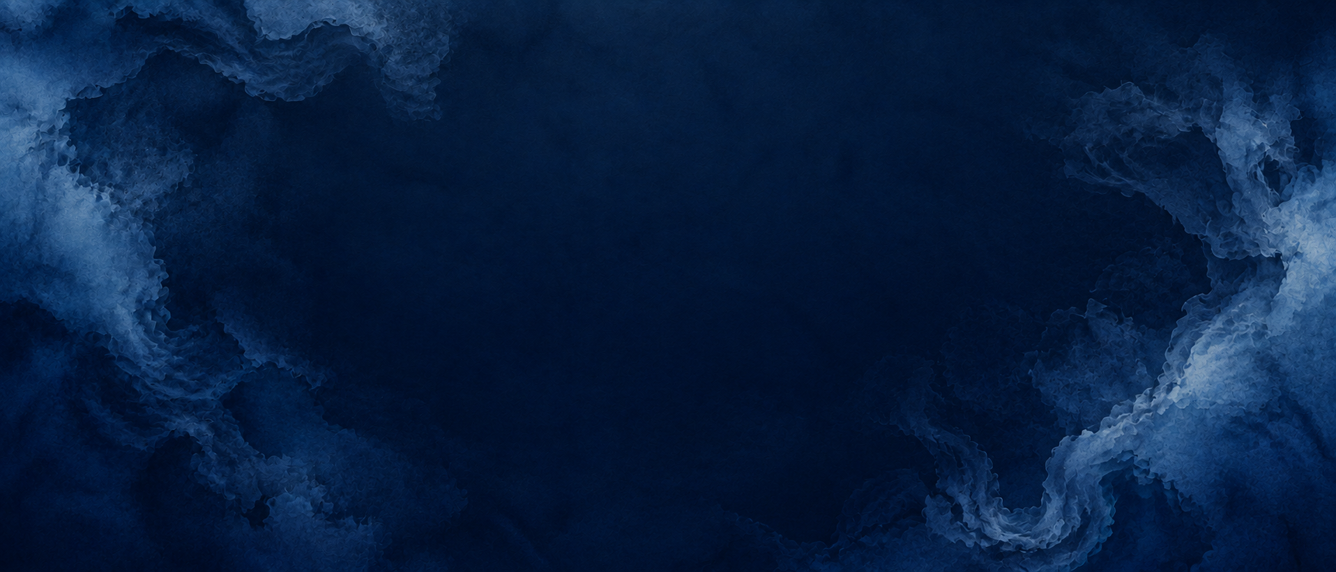 Deep indigo washes flowing like ink through water. Closing call-to-action or signup section.